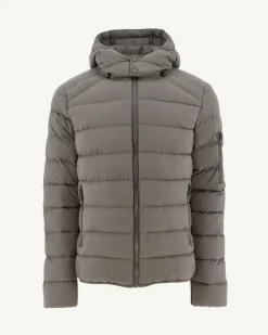 JOTT Adrien Grand Cold Taupe Hooded Puffer Jacket 808 Mole Sale