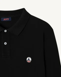 JOTT Arcachon Black Polo Shirt 999 Black Shop