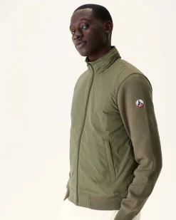 JOTT Army Bardenas Bi-Material Hooded Jacket 255 Army Fashion