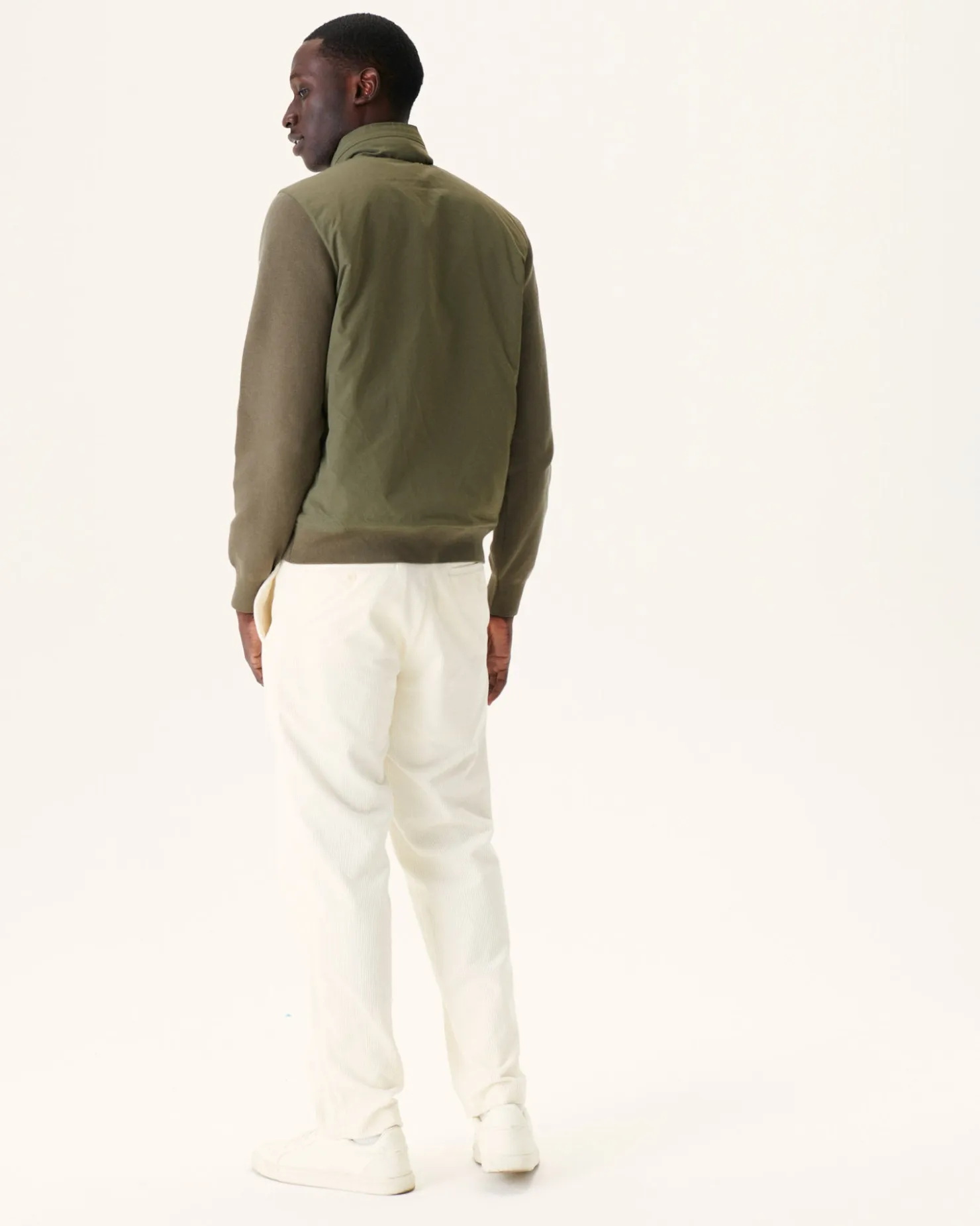 JOTT Army Bardenas Bi-Material Hooded Jacket 255 Army Fashion