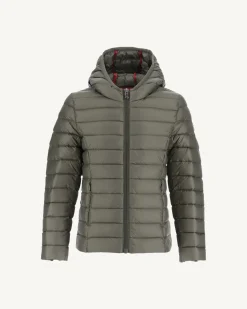 JOTT Army Carla Children'S Lightweight Hooded Down Jacket 255 Army Best