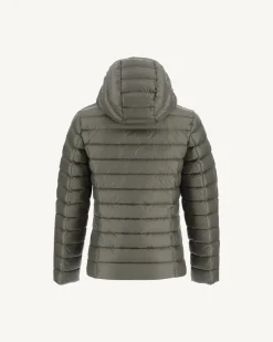 JOTT Army Carla Children'S Lightweight Hooded Down Jacket 255 Army Best