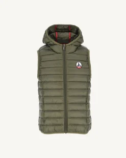 JOTT Army Djam Children'S Sleeveless Down Jacket 255 Army Online