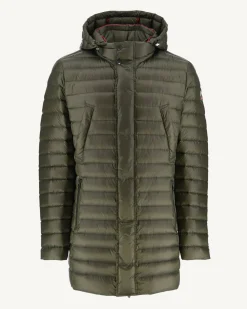 JOTT Army Florent Lightweight Hooded Down Jacket 255 Army Hot