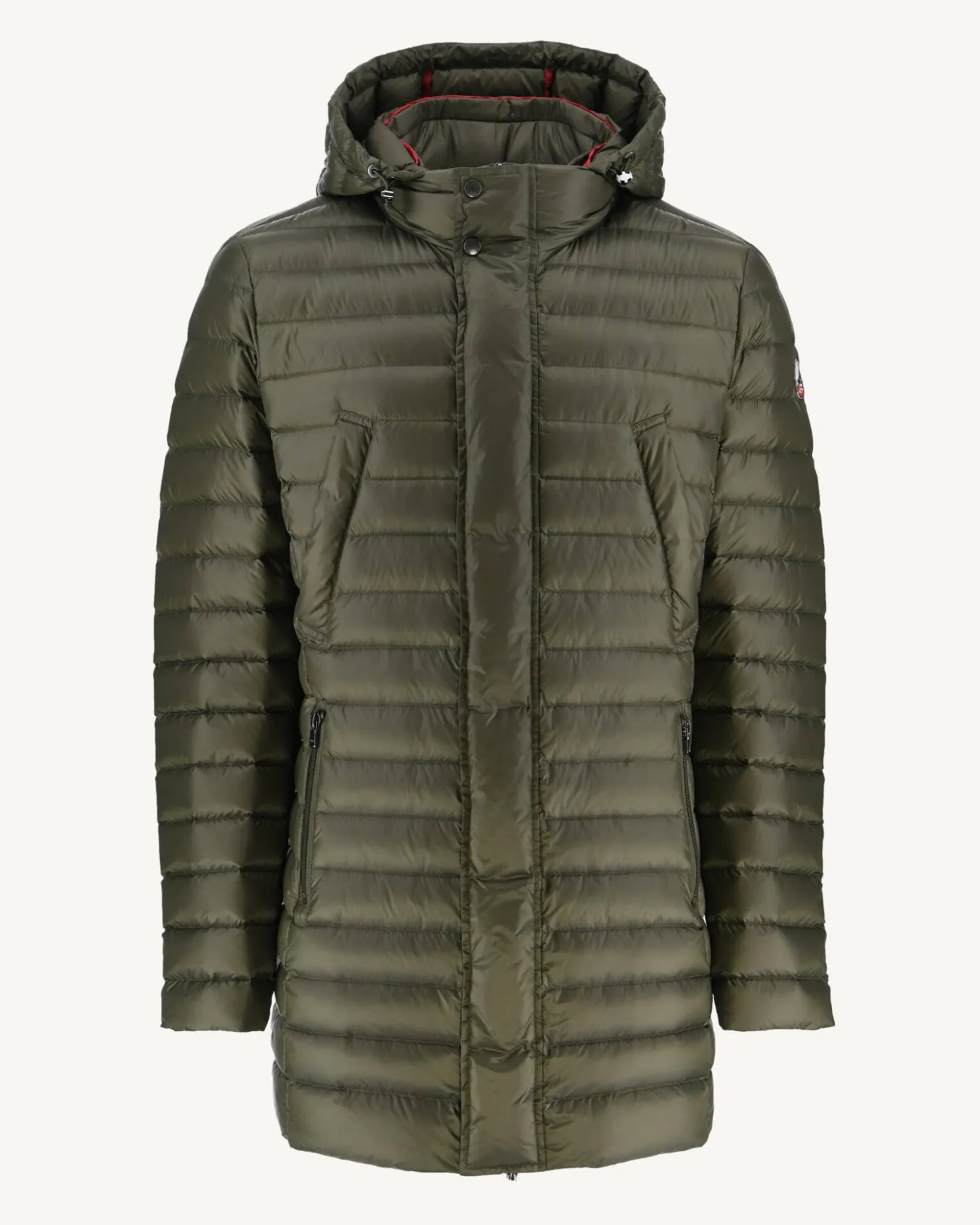 JOTT Army Florent Lightweight Hooded Down Jacket 255 Army Hot