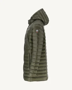 JOTT Army Florent Lightweight Hooded Down Jacket 255 Army Hot