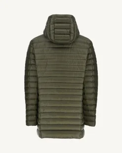 JOTT Army Florent Lightweight Hooded Down Jacket 255 Army Hot