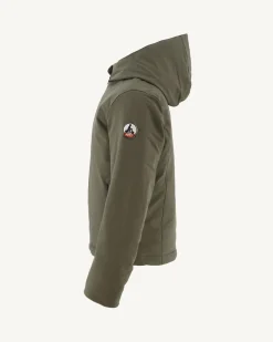 JOTT Army Ghiaccio Children'S Hooded Down Jacket 255 Army Best