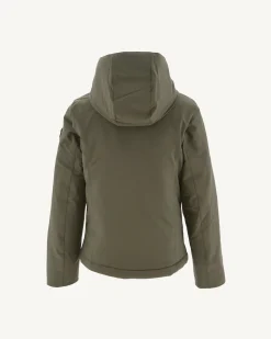 JOTT Army Ghiaccio Children'S Hooded Down Jacket 255 Army Best