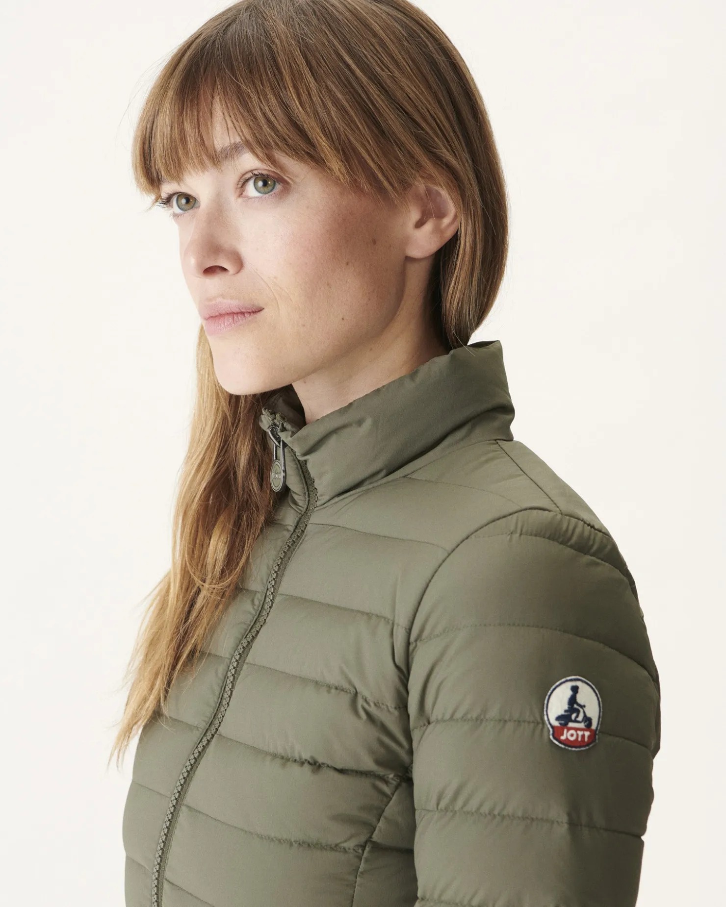 JOTT Army Jade Lightweight Down Jacket 255 Army Discount
