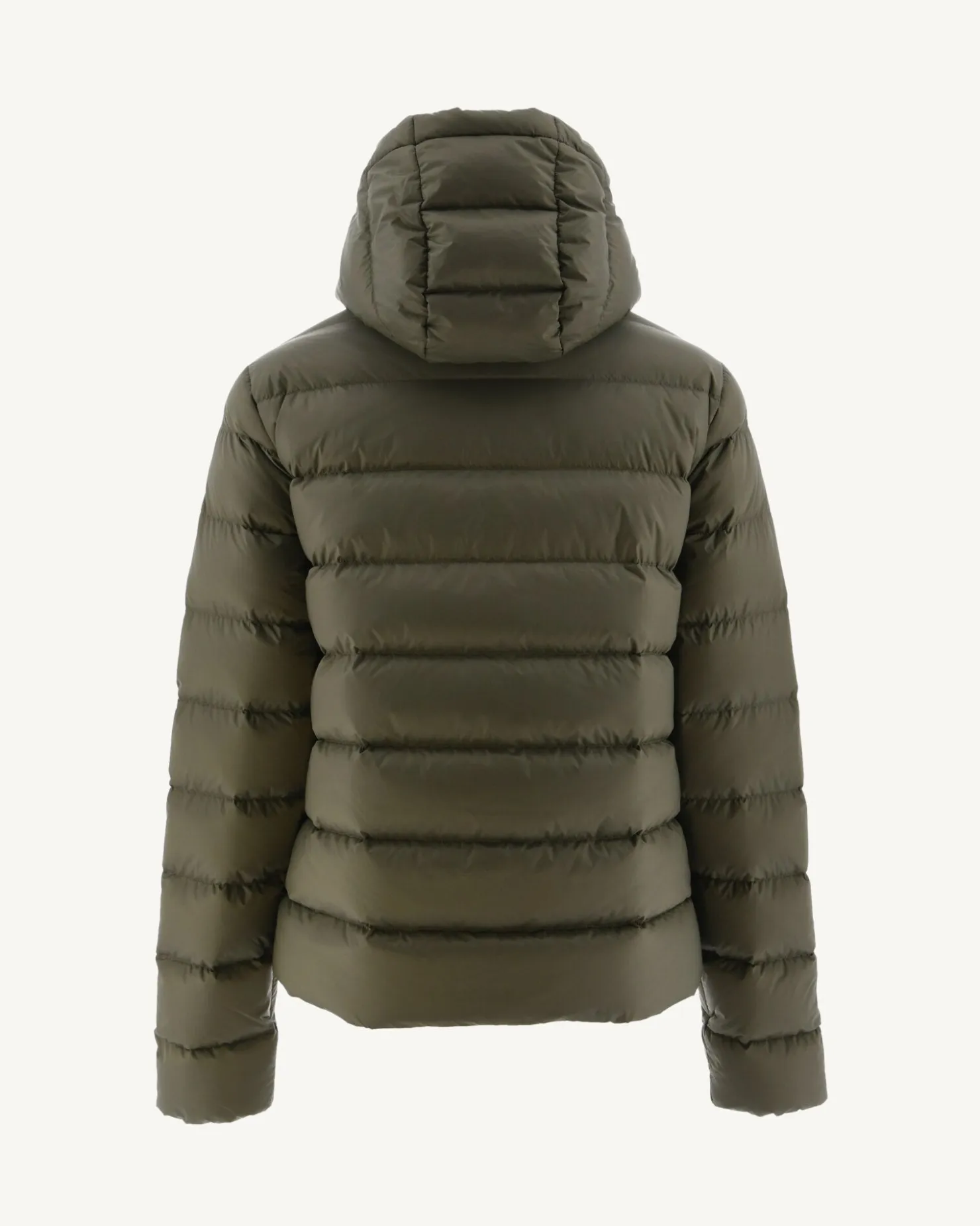 JOTT Army Jane Straight Hooded Puffer Jacket 255 Army Shop