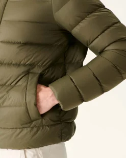JOTT Army Jorge Hooded Puffer Jacket 255 Army Outlet