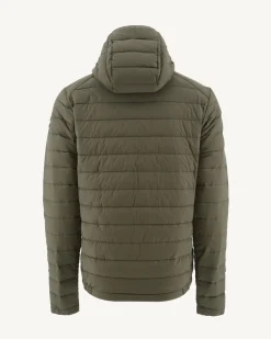 JOTT Army Lenny Lightweight Hooded Puffer Jacket 255 Army Cheap
