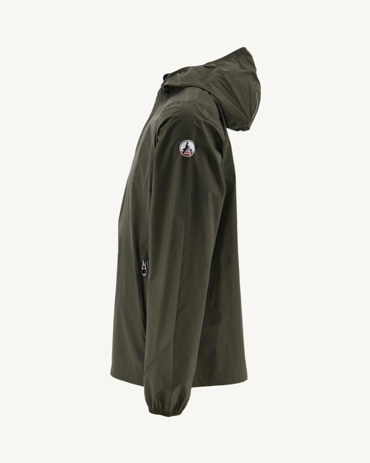 JOTT Army Manila Packable Hooded Jacket 255 Army Fashion
