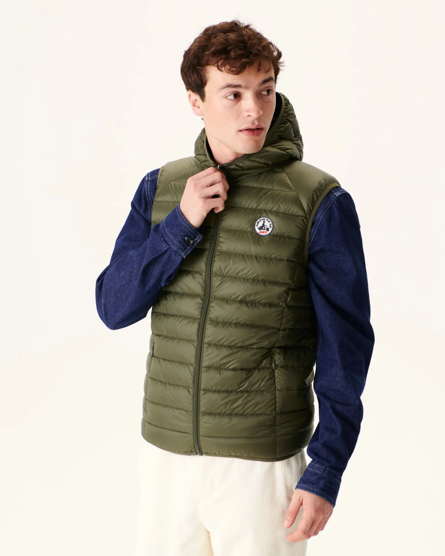 JOTT Army Pat Hooded Gilet 255 Army Sale
