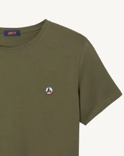 JOTT Army Pietro Organic Cotton T-Shirt 255 Army Cheap