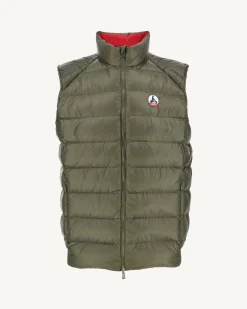 JOTT Army Tim Sleeveless Down Jacket Great Cold 255 Army Clearance