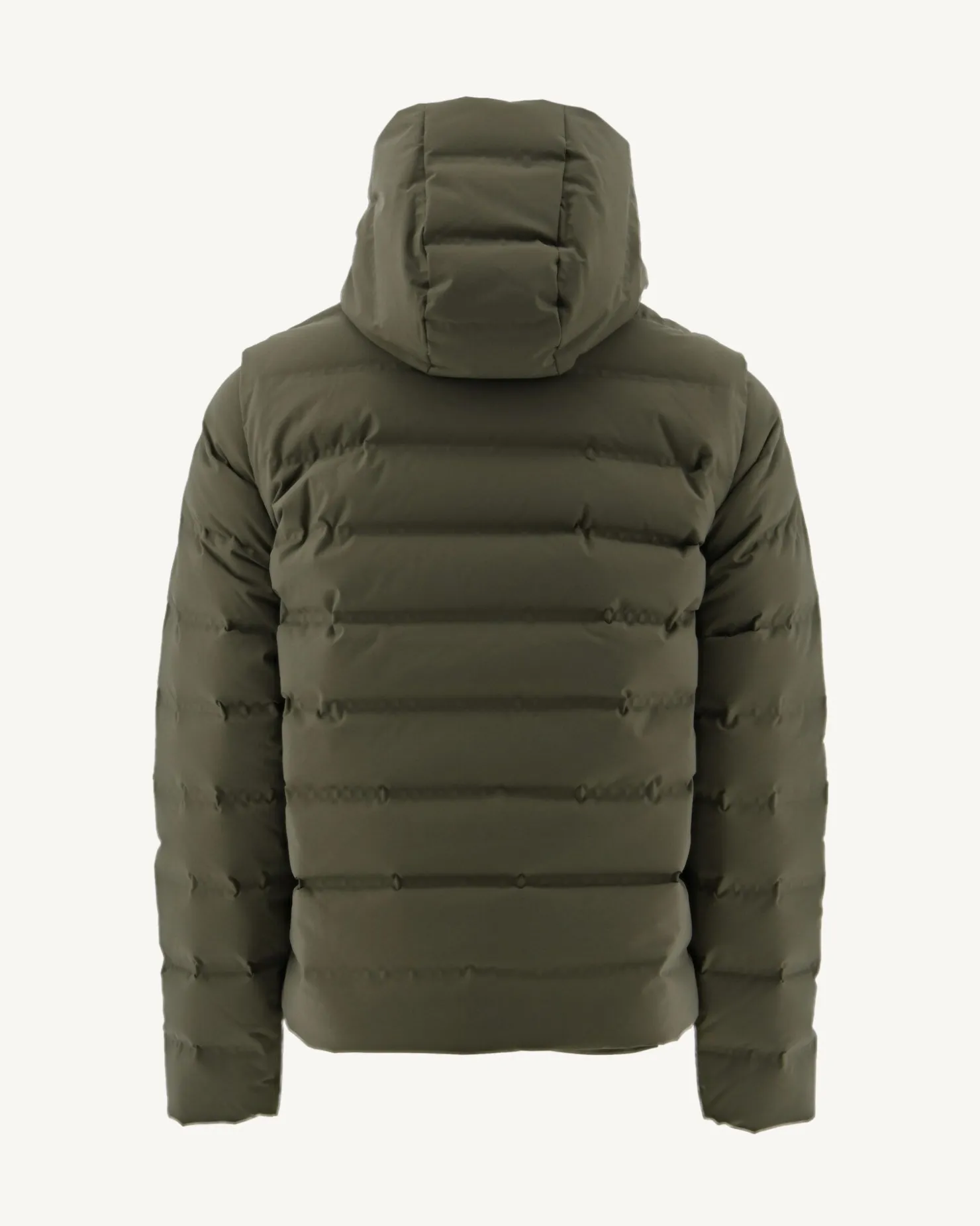 JOTT Army Ulaan 4-In-1 Hooded Puffer Jacket 255 Army New
