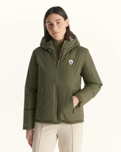 JOTT Army/Victoria Sage Reversible Extreme Cold Down Jacket 261 Army / Sage Fashion