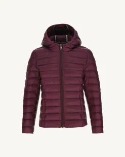 JOTT Aubergine Carla Children'S Lightweight Hooded Down Jacket 461 Eggplant Hot