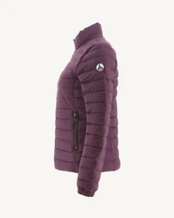 JOTT Aubergine Jade Lightweight Padded Jacket 461 Eggplant Discount