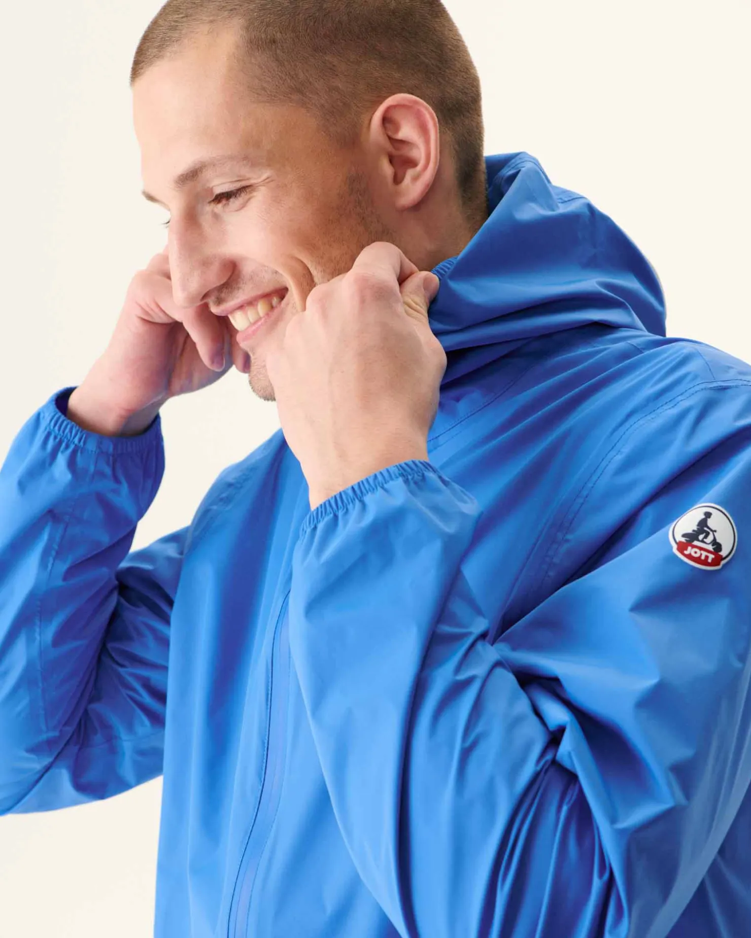 JOTT Azur Manila Packable Hooded Jacket 183 Azure Store