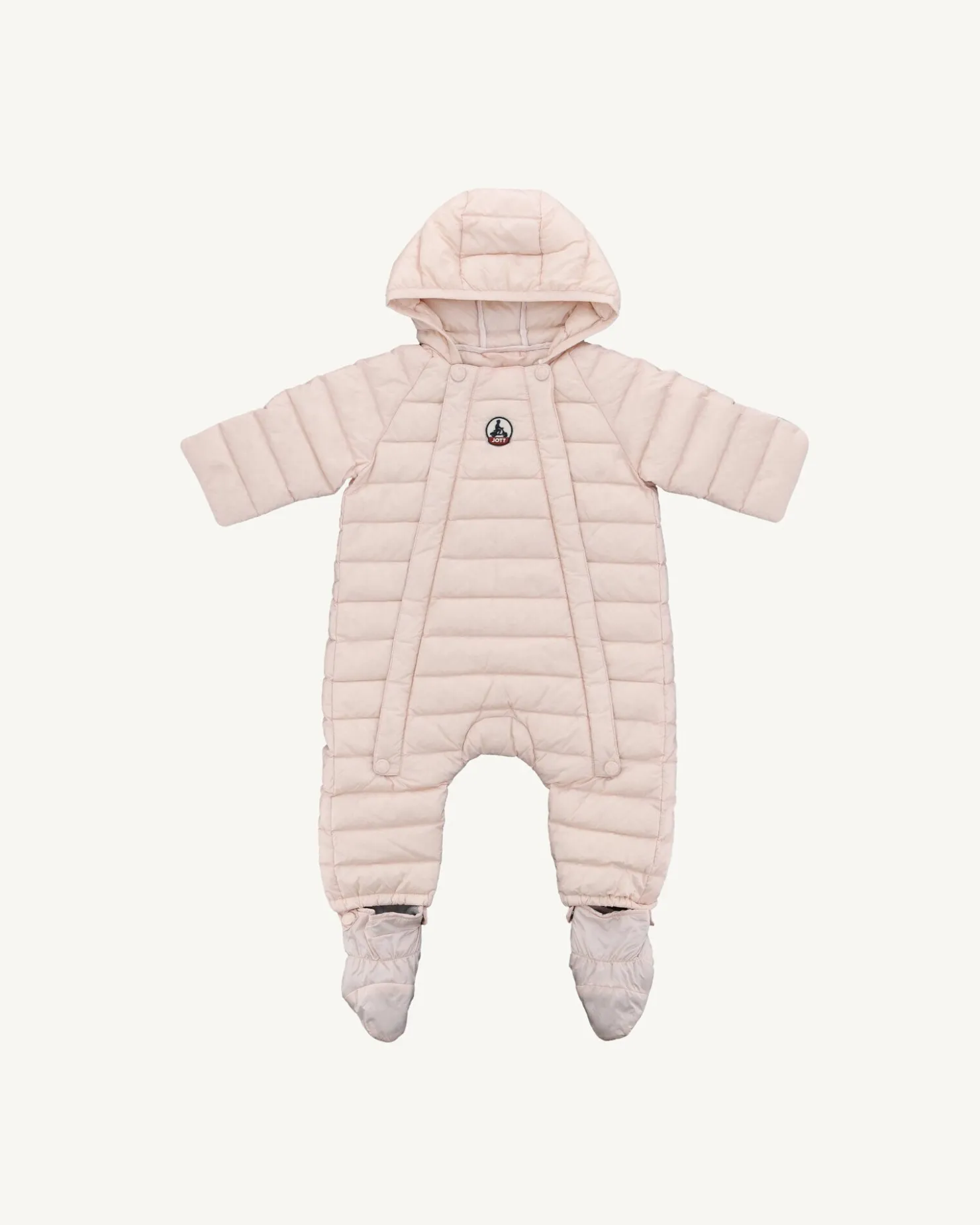 JOTT Baby Romper Light Pink Frog 463 Soft Pink Flash Sale