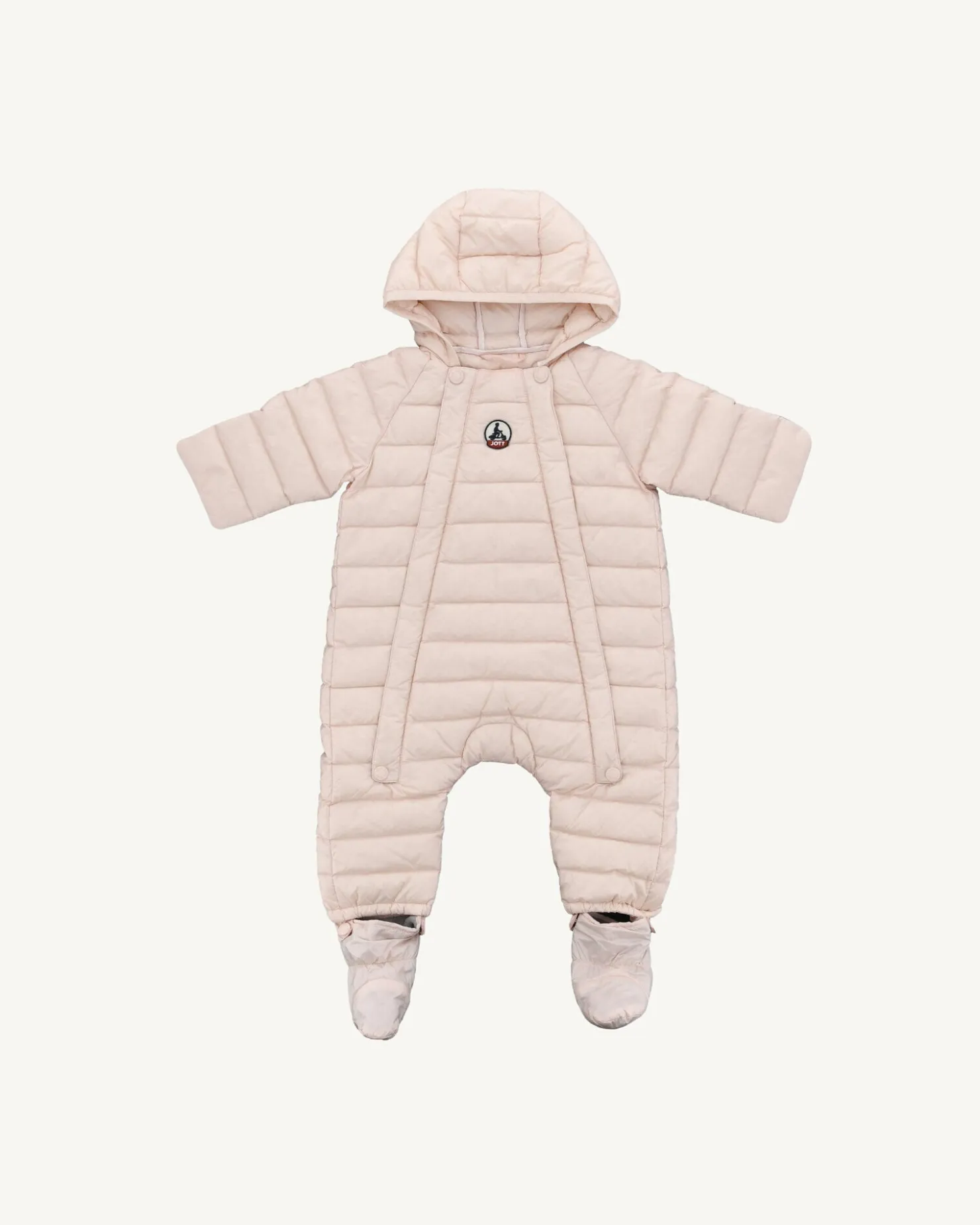 JOTT Baby Romper Light Pink Frog 463 Soft Pink Flash Sale