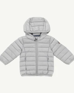 JOTT Baby'S Hooded Padded Jacket Light Gray Camille 532 Soft Gray Outlet