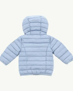 JOTT Baby'S Hooded Puffer Jacket Light Blue Camille 180 Soft Blue Outlet