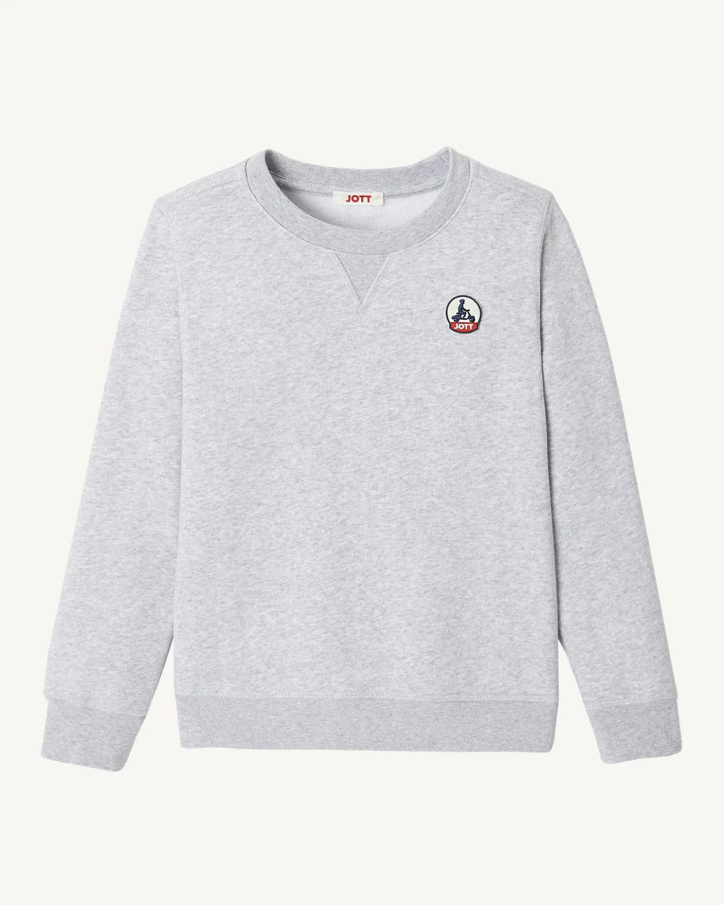 JOTT Barcelos Children'S Heather Gray Organic Cotton Sweatshirt 514 Heather Gray Store