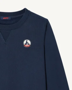 JOTT Barcelos Kids Navy Organic Cotton Sweatshirt 104 Navy New