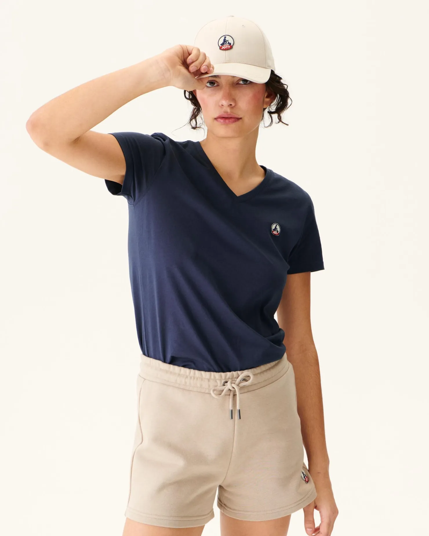 JOTT Beige Barcelona Organic Cotton Shorts 804 Beige Best