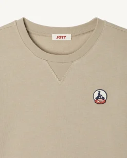 JOTT Beige Elvas Organic Cotton Sweatshirt 804 Beige Cheap