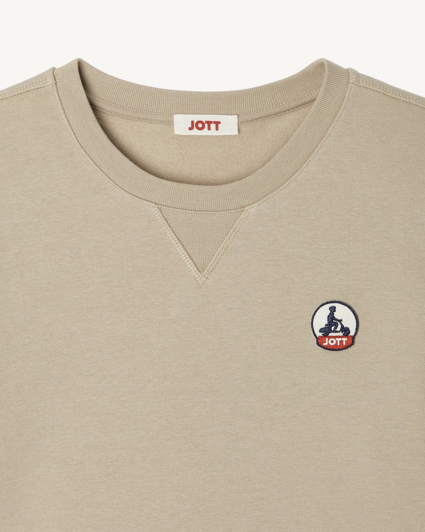 JOTT Beige Elvas Organic Cotton Sweatshirt 804 Beige Cheap