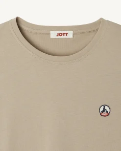 JOTT Beige Rosas Round Neck T-Shirt 804 Beige Discount