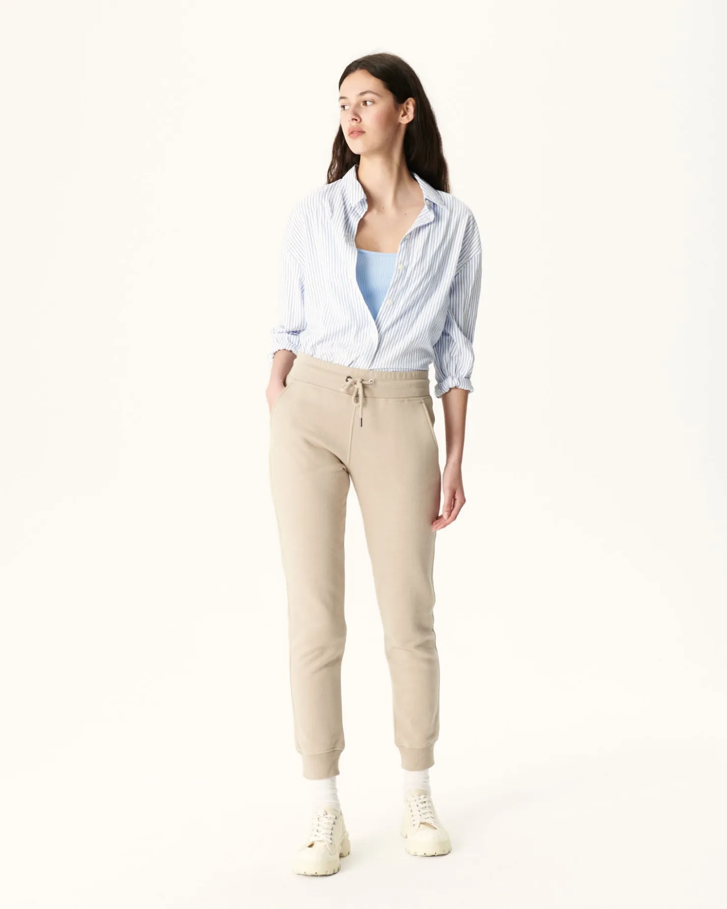 JOTT Beige Valparaiso Women'S Sports Pants 804 Beige Best Sale