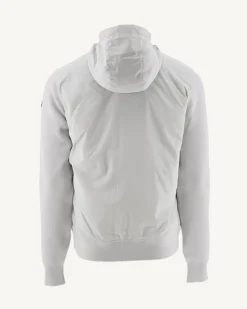 JOTT Bi-Material Hooded Jacket Light Gray Bardenas 532 Soft Gray Cheap