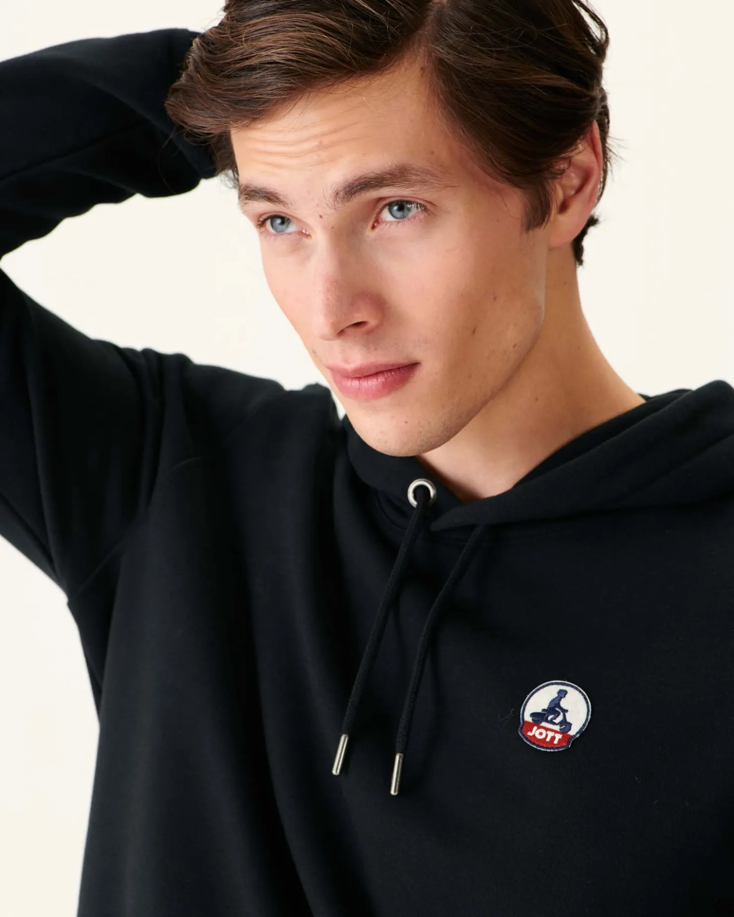 JOTT Black Mataro Men'S Hoodie 999 Black Hot