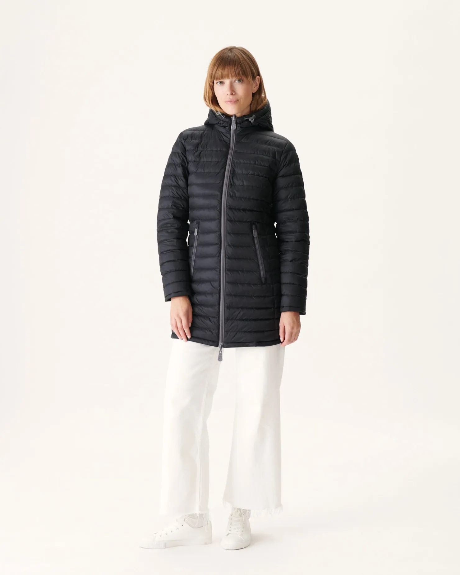 JOTT Black Moscow Reversible Down Jacket 999 Black Flash Sale