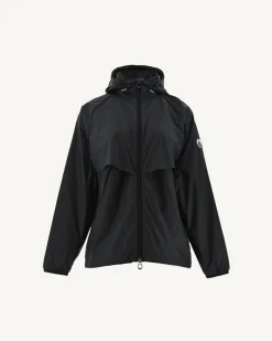 JOTT Black Scirocco Hooded Windbreaker 999 Black New