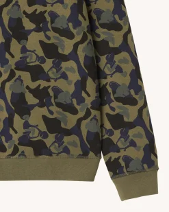 JOTT Braga Military Print Men'S Sweatshirt 277 Military Print Clearance