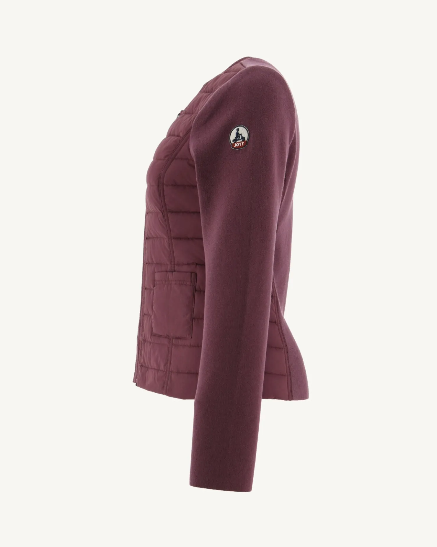 JOTT Burgundy Almeria Lightweight Down Jacket 330 Burgundy Outlet