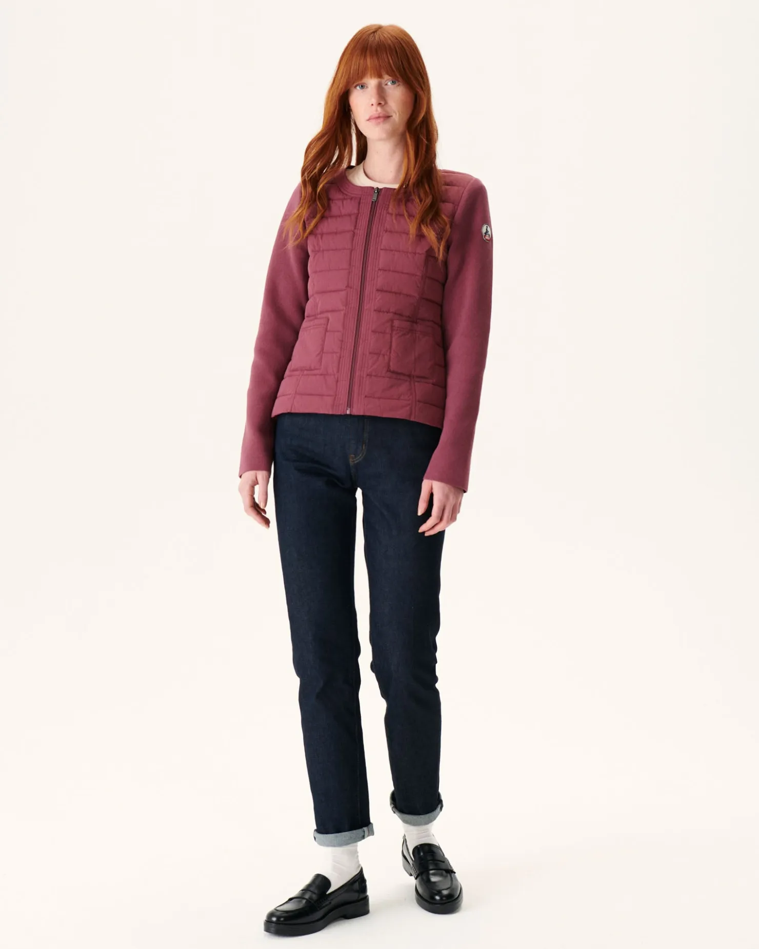 JOTT Burgundy Almeria Lightweight Down Jacket 330 Burgundy Outlet
