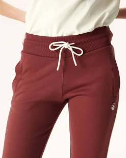 JOTT Burgundy Technical Jersey Joggers Ingrina 330 Burgundy Hot