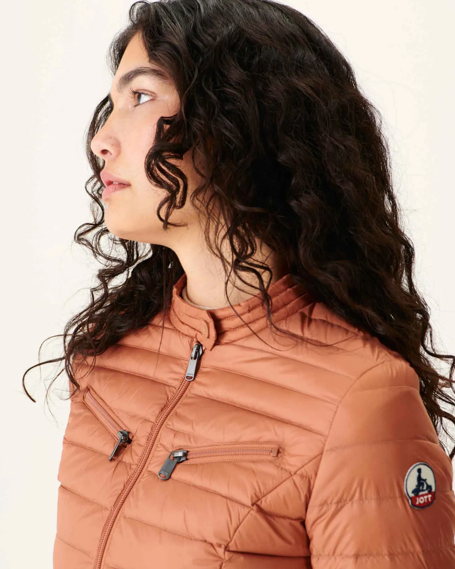 JOTT Camel Nina Lightweight Padded Jacket 839 Camel Outlet