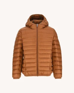 JOTT Caramel Hugo Children'S Lightweight Hooded Down Jacket 811 Caramel Fashion