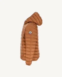 JOTT Caramel Hugo Children'S Lightweight Hooded Down Jacket 811 Caramel Fashion