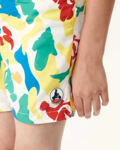 JOTT Cassis Children'S Multicolored Camo Swim Shorts 9021 Camo Multico Fashion