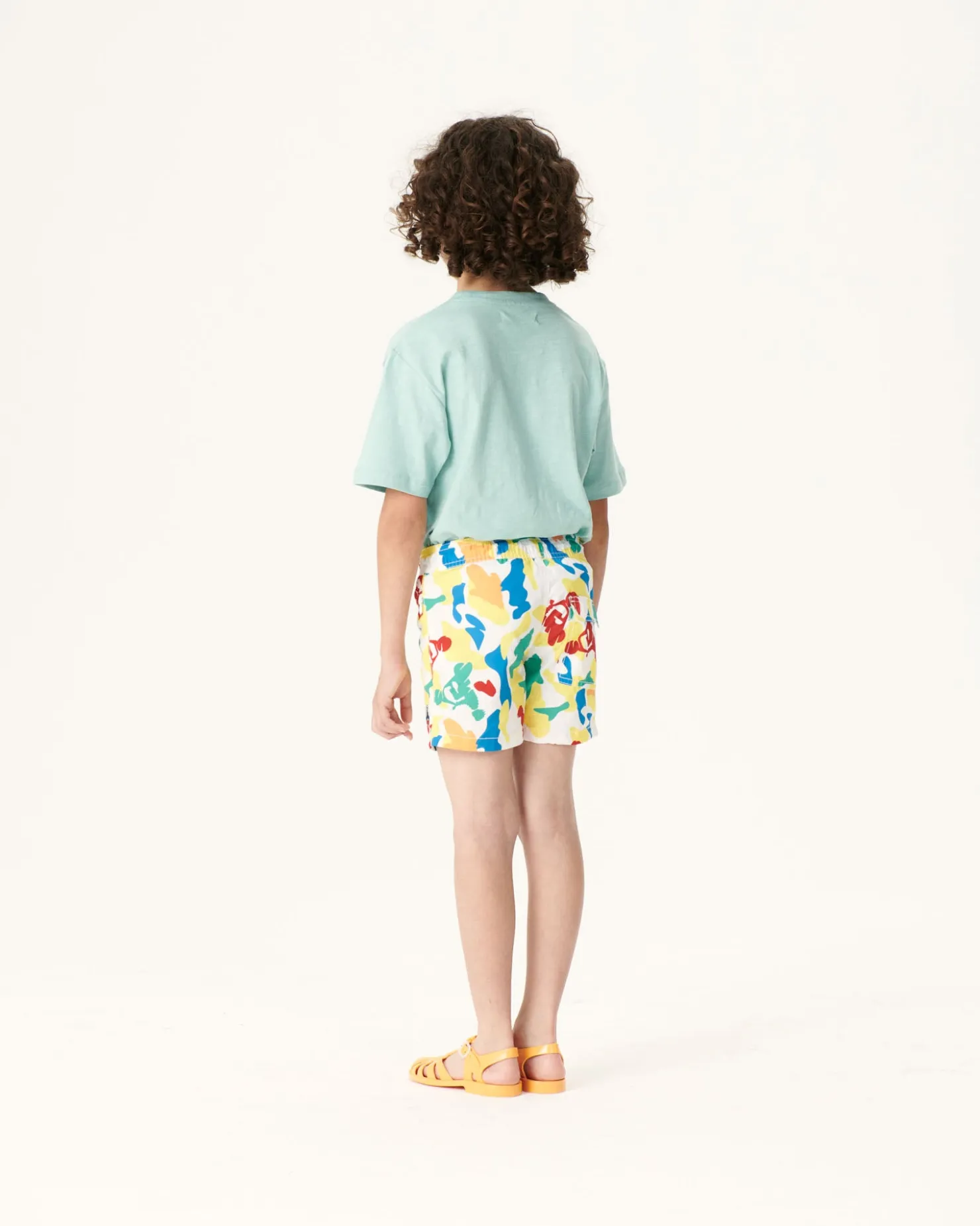 JOTT Cassis Children'S Multicolored Camo Swim Shorts 9021 Camo Multico Fashion